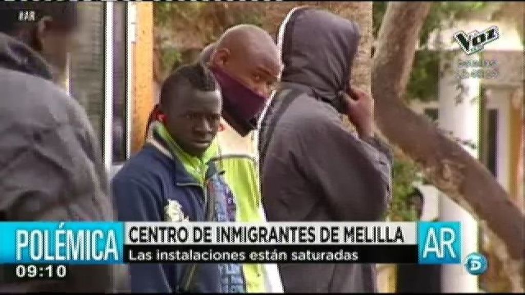 'AR' entra en un centro de inmigrantes de Melilla