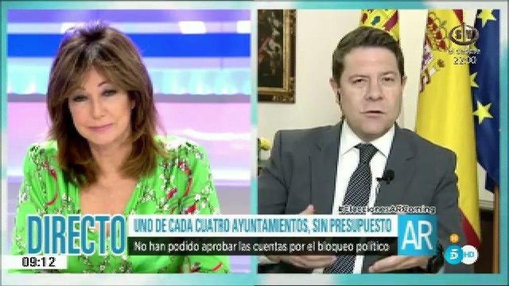 García - Page: "No va a haber sorpasso, es más, la corriente de fondo es la contraria"