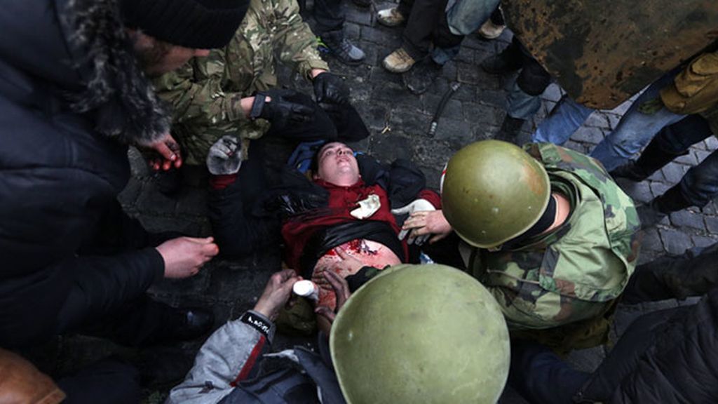 La violencia gana la batalla en las calles de Kiev