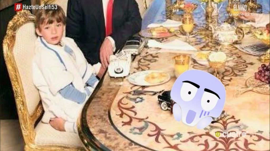 La enigmática foto de la familia Trump