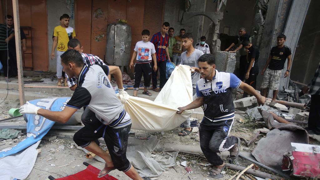 Las bombas israelíes caen en Gaza a pesar de la tregua