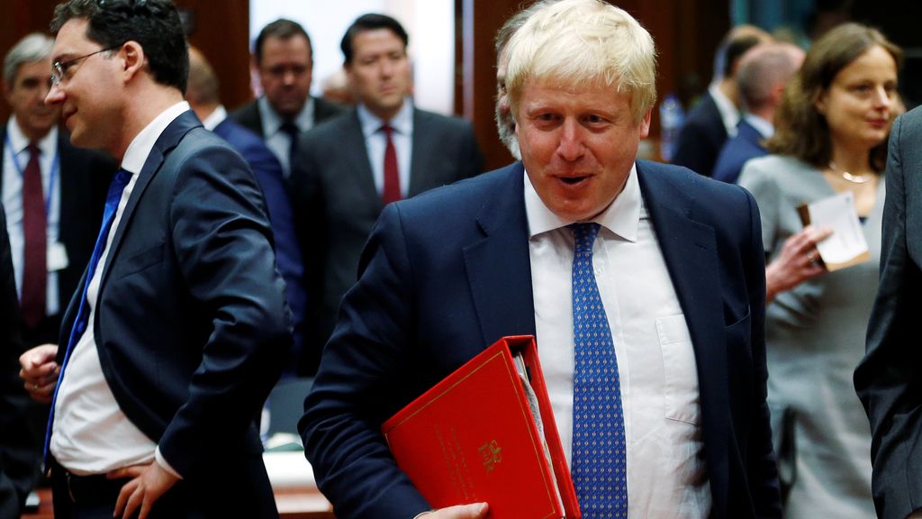 Boris Johnson se estrena como ministro de Exteriores en la UE
