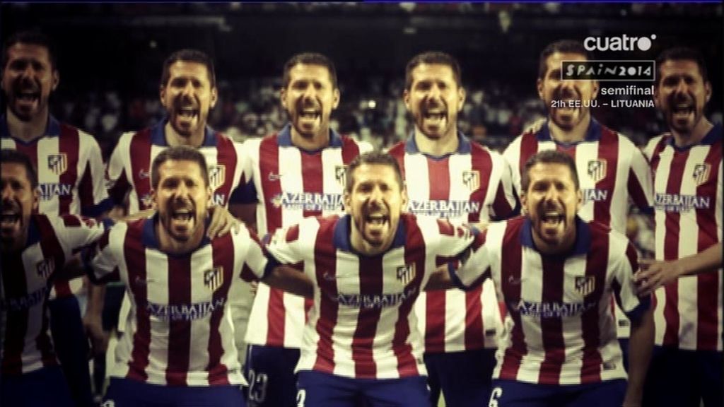 Simeone quiere que el Atlético juegue con once 'Cholos' en el Bernabéu