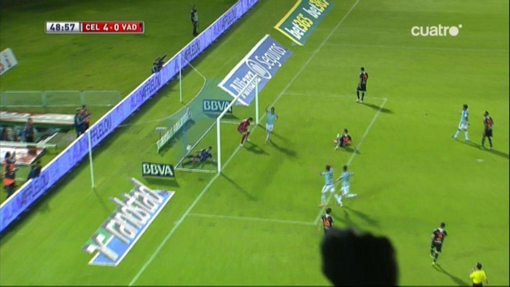 Gol de Mitrovic (pp) (Celta 4-0 Valladolid)