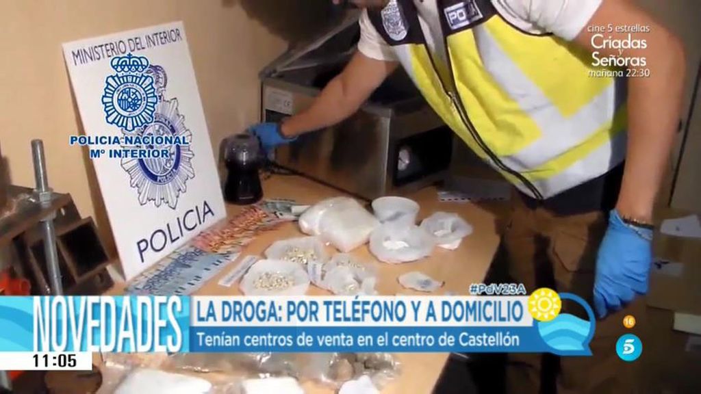 Teledroga: droga por teléfono y a domicilio