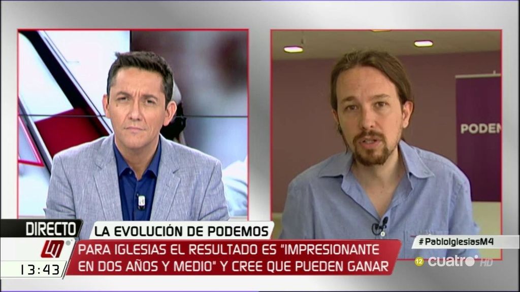 Pablo Iglesias: “A veces, si quieres ganar, tienes que parar el balón"