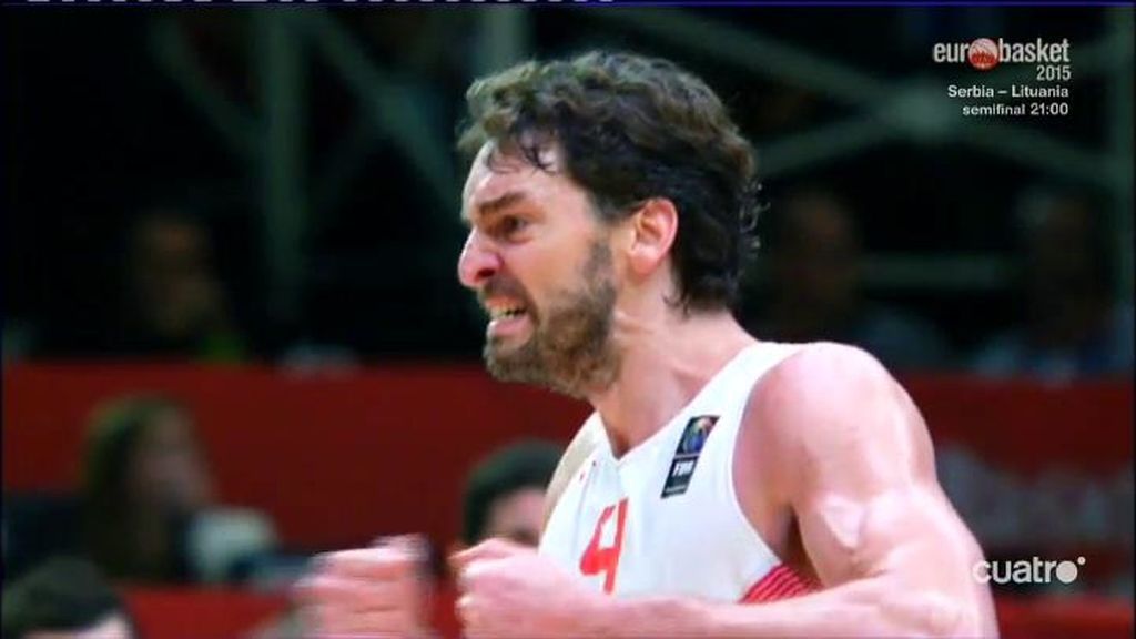 Pau Gasol, el gigante de la Selección es ahora también el héroe nacional