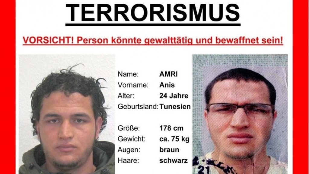 Recompensa de 100.000 euros por el nuevo sospechoso de la masacre de Berlín