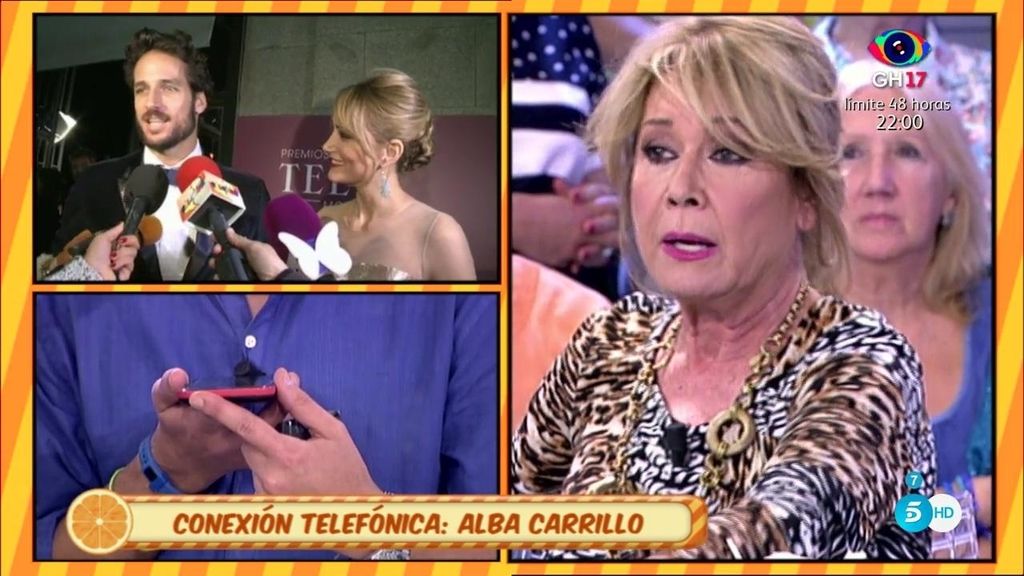 Alba Carrillo desmiente a Lydia Lozano y se enfada con Mila Ximénez