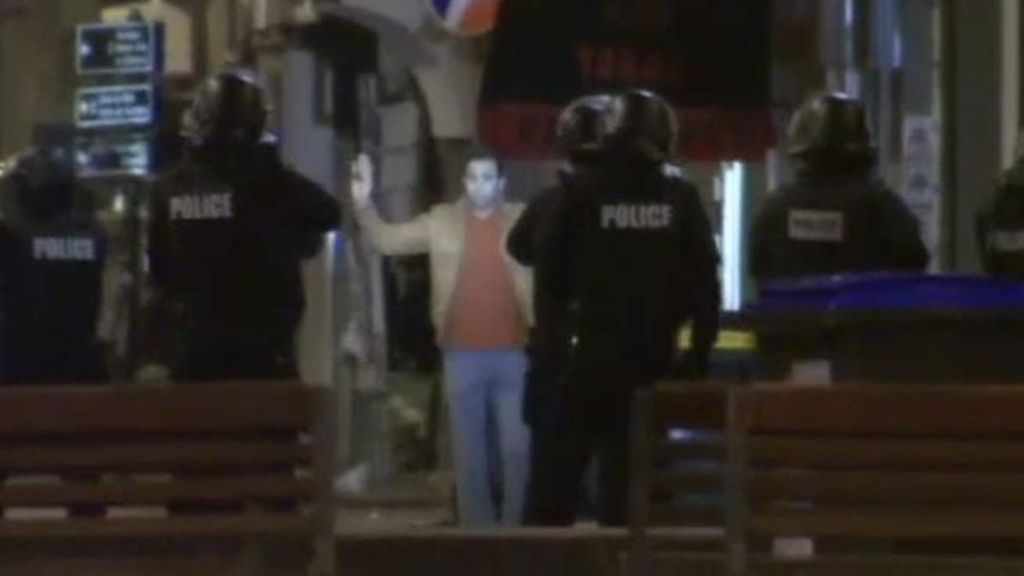Detención en el barrio de Saint Denis