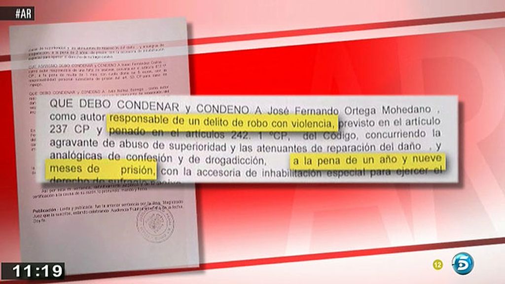 José Fernando no volverá a prisión