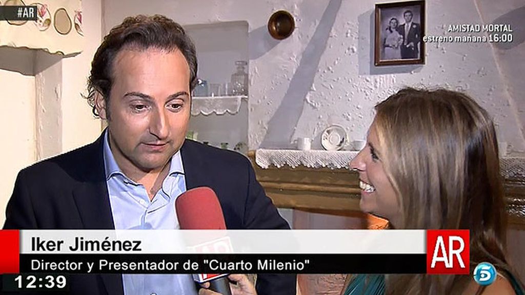 Iker Jiménez: "Vamos a demostrar si 'Las caras de Belmez' son un fraude o son reales"