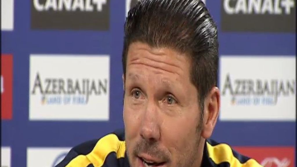 Simeone: “A los jugadores que sueñen les invitaría a que despierten”
