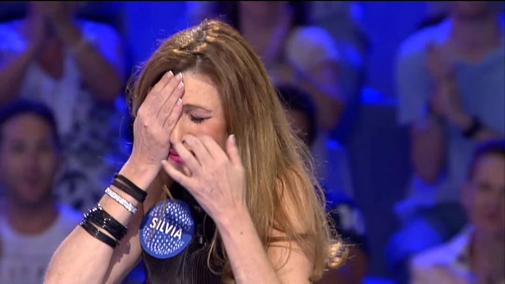 Silvia, a punto de 'perder el ojo' por el ataque de alegría de Nacho