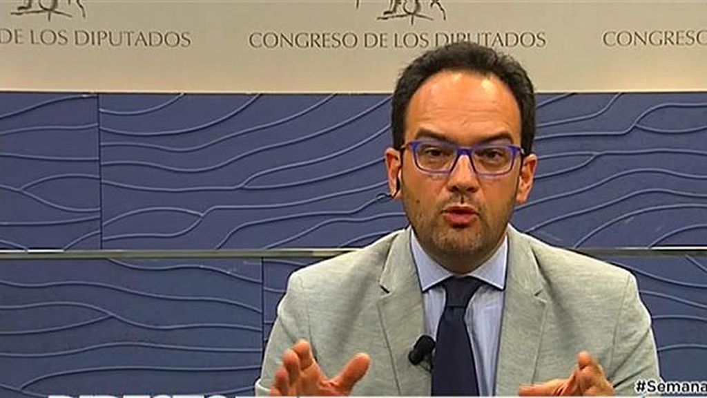 Hernando: "Queremos que los catalanes voten junto con el resto de España"