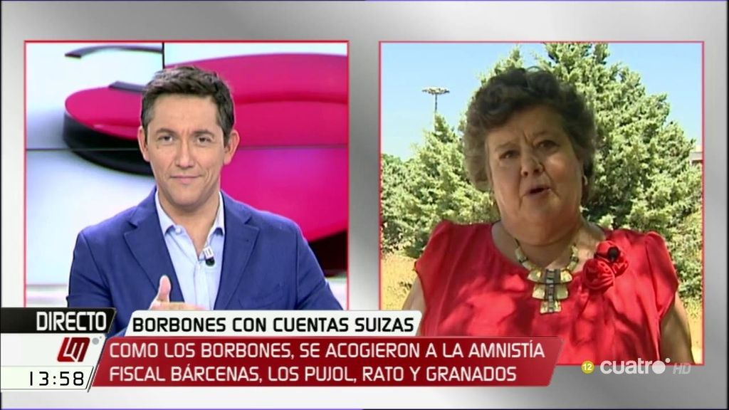 Cristina Almeida: "Es vergonzoso que un país que está en la situación en la que está, se permita perdonar estas cosas"