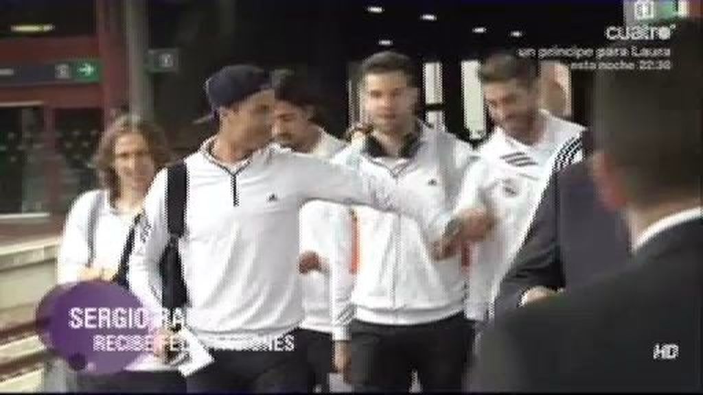 ¡Ramos reaparece con su equipo tras ser padre y Cristiano Ronaldo le felicita!
