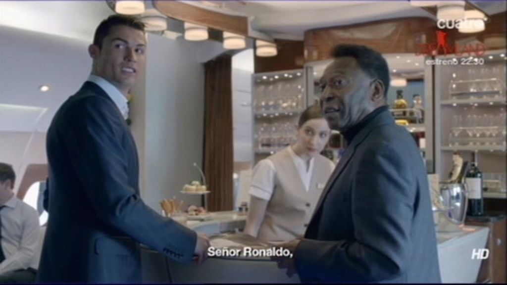 Cura de humildad para Cristiano Ronaldo y Pelé en su último anuncio