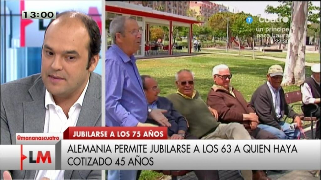 José Carlos Díez: “Si alargas la jubilación, condenas a los jóvenes parados”