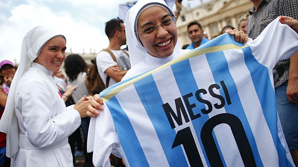 Así es la 'arenga' del Papa Francisco a la selección argentina para que gane el Mundial