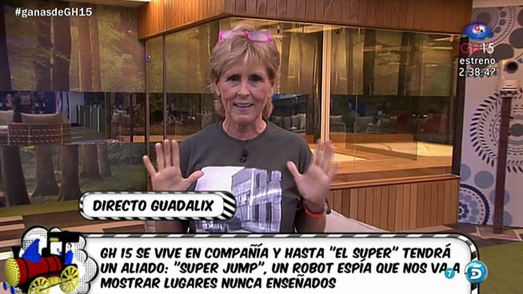 Mercedes Milá, sobre 'GH 15': "Pueden entrar por parejas...o puede haber un trío"