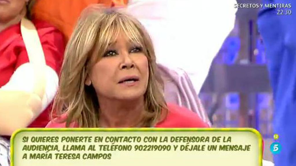 Mila, a F. Rivera: "Te pediría que fueras más educado porque vives de tu vida privada"