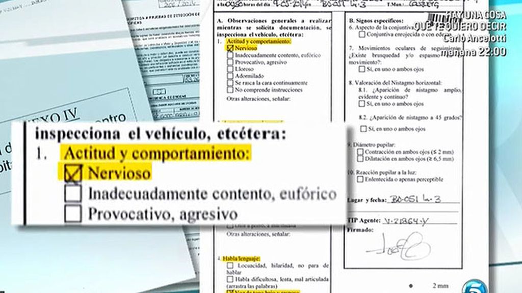 Según el atestado, el conductor de la excavadora estaba nervioso e inquieto tras el accidente Según el atestado, el conductor de la excavadora estaba nervioso e inquieto tras el accidente