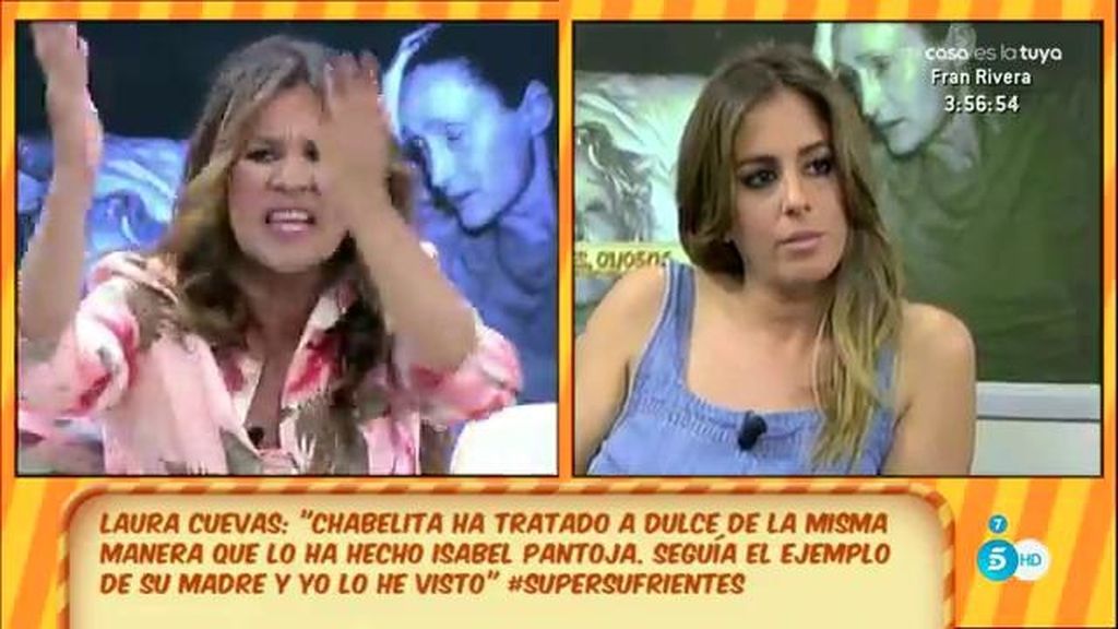 El comentario de mal gusto de Laura Cuevas que motivó el enfado de Anabel Pantoja