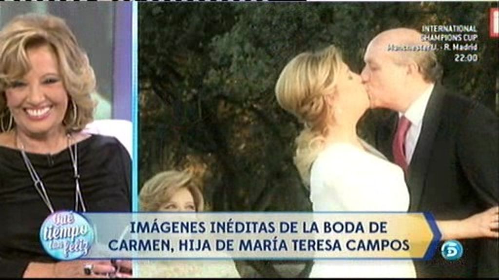 Las imágenes inéditas de la boda de Carmen Borrego y José Carlos Bernal