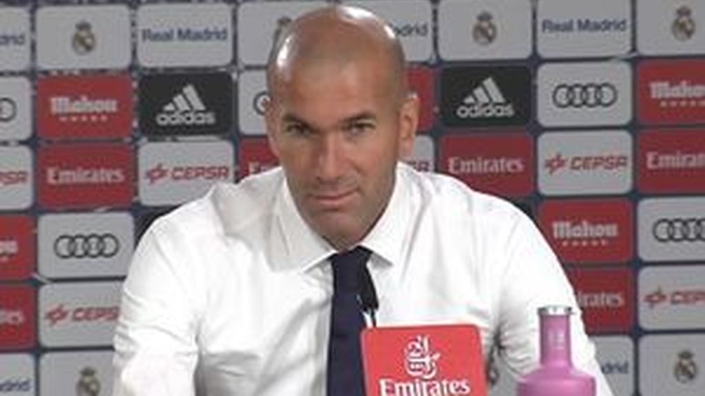 Zidane: “Esto es sufrimiento, los jugadores lo han dado todo en el campo”