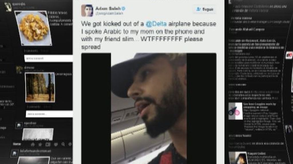 #HoyEnLaRed: un 'youtuber' asegura que le han expulsado de un vuelo por hablar árabe