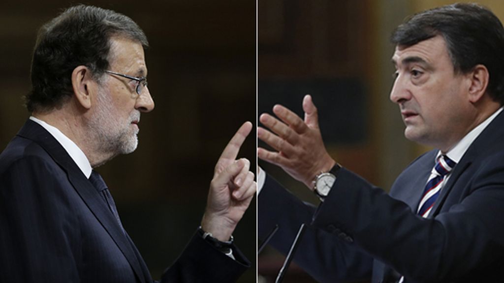 Mariano Rajoy, al portavoz del PNV: "Si quieres grano, Aitor, te dejaré mi tractor"