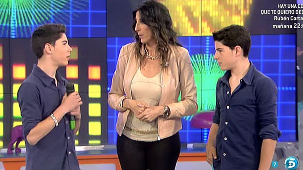 Los Gemeliers le dedican su actuación a Andrea Janeiro, la hija de Belén Esteban