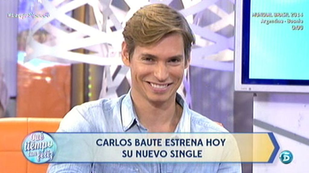 Carlos Baute muestra su lado más sexy con Torito en '¡Qué tiempo tan feliz!'