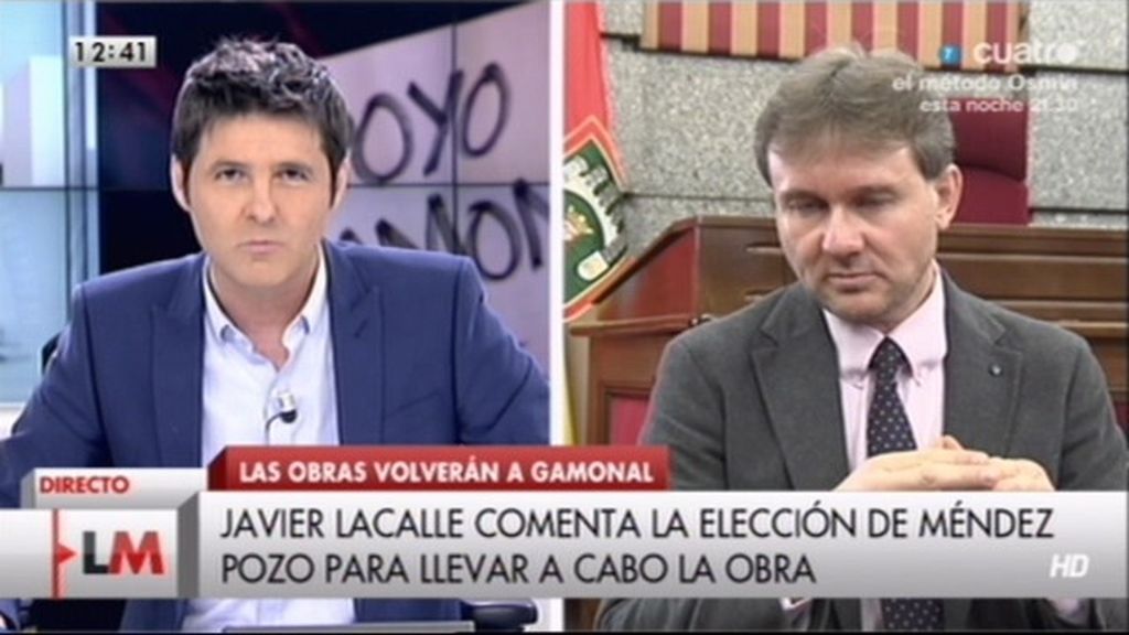 Jesús Cintora entrevista al Alcalde de Burgos