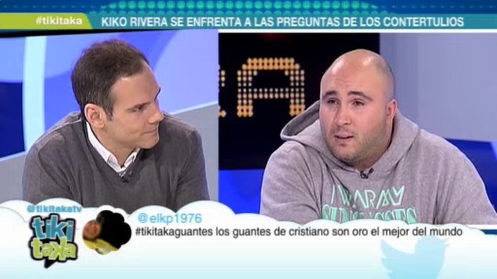 Kiko Rivera: "Casillas y Ramos deberían jugar hasta en los partidos amistosos"
