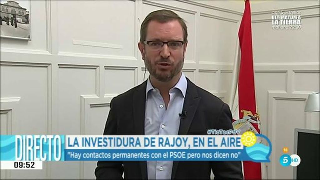 Javier Maroto: “El PP está dispuesto a negociar y ceder para que haya Gobierno”