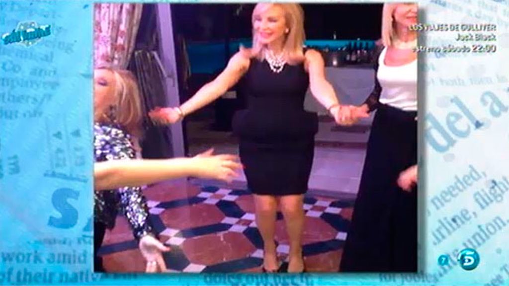 Carmen Lomana y Lydia comparten baile