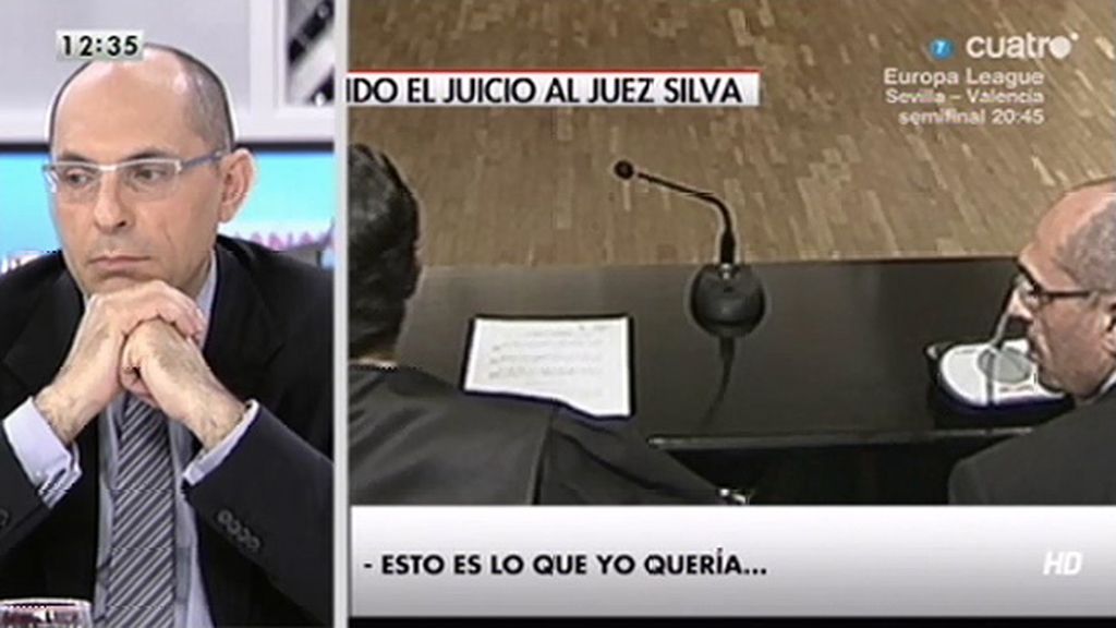 Elpidio Silva: "Quería que se viera claramente qué tipo de tribunal pretende enjuiciarme"