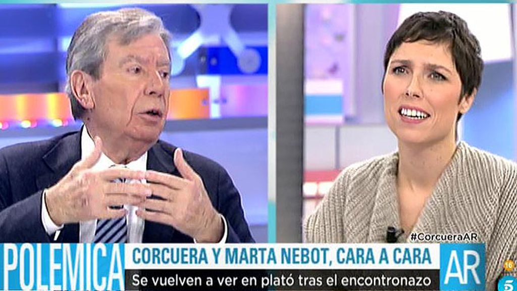 Corcuera, a Nebot: “A usted ni le va ni le viene lo que pase en el PSOE”
