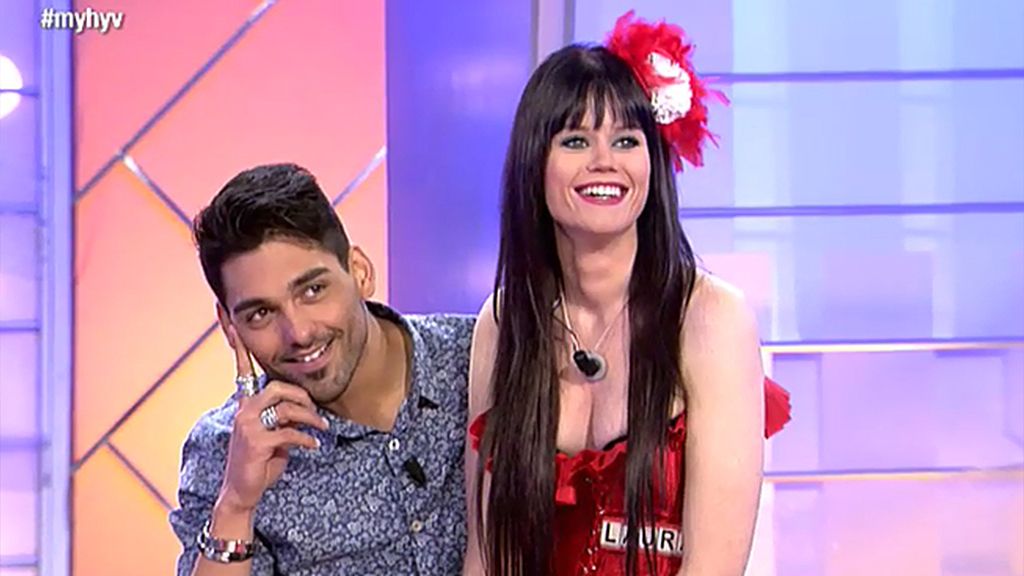 Laura conquista al estilista