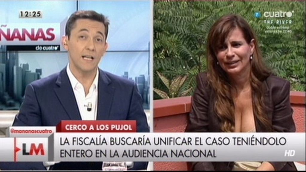 Victoria Álvarez: "Es mejor que el caso Pujol se traiga a la Audiencia Nacional de Madrid"