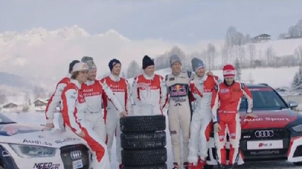 Red Bull junta varios de sus deportistas en Austria para tener una experiencia al volante