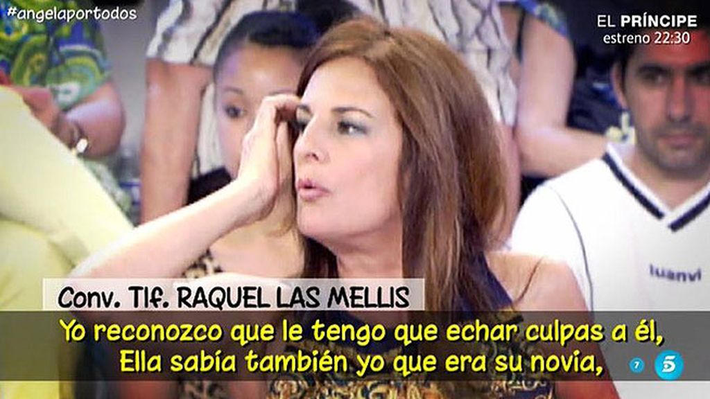 Raquel de 'Las Mellis': "Mi novio se fue un fin de semana con Ángela Portero"