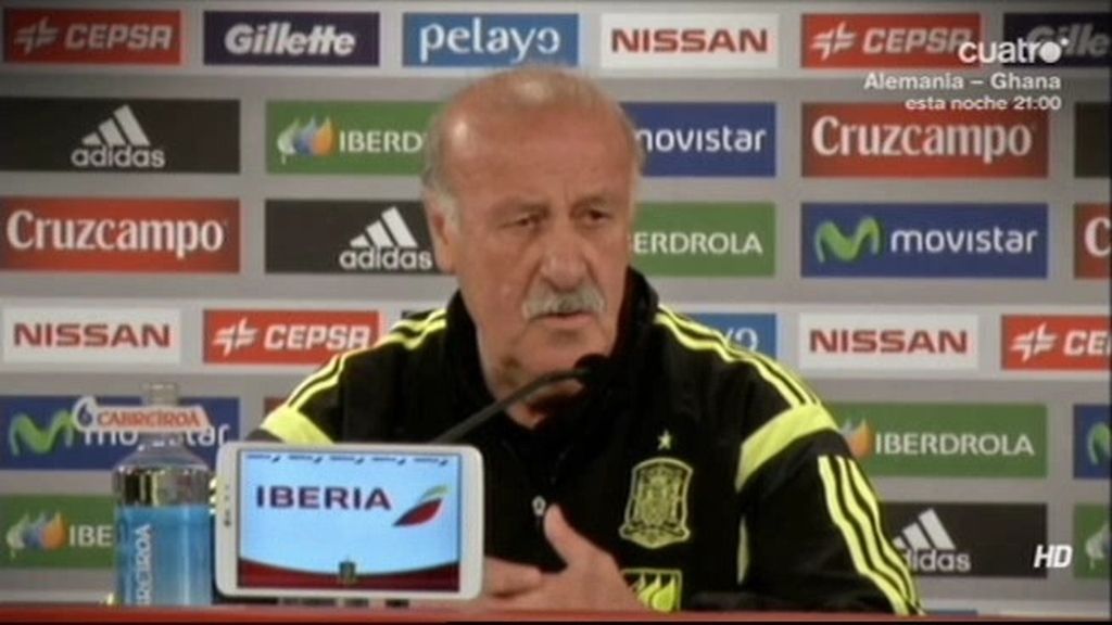 Cazorla y Del Bosque respetan las palabras de Xabi pero no las comparten