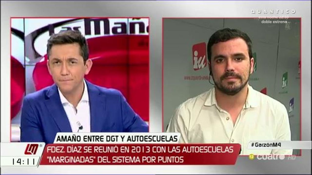 La entrevista de Alberto Garzón, a la carta