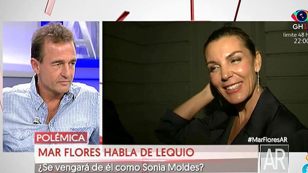 Mar Flores, sobre la entrevista de Sonia Moldes: "No veo nada que me intoxique"