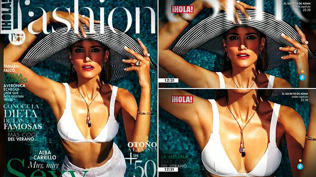 Alba Carrillo, muy sexy en 'Hola Fashion'