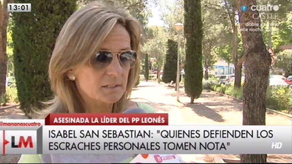 San Sebastián, sobre el asesinato de Carrasco: "Es una venganza asociada al cargo"