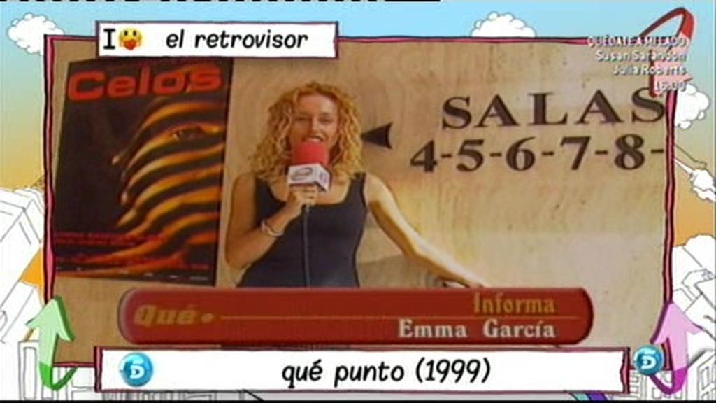 Emma García en el retrovisor